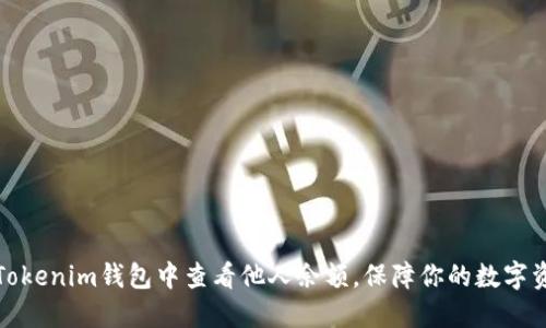 如何在Tokenim钱包中查看他人余额，保障你的数字资产安全